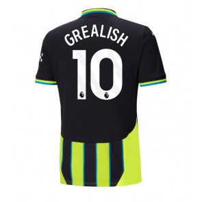 Manchester City Jack Grealish #10 Udebanetrøje 2024-25 Kort ærmer